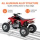 thumbnail image 2 of Yeshouse Rampas de aluminio de 340 kg, plegables y portátiles, ideales para motocicletas, camiones, cortadoras de césped y tractores, juego de 2 unidades, 2 of 7