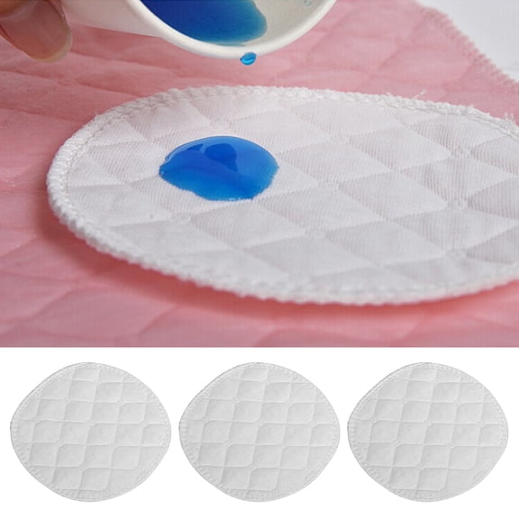 BESTYASH 16pcs Cotton Nursing Pads for Breastfeeding Absorbent Care, Comfortable and Soft for Nursing Mothers