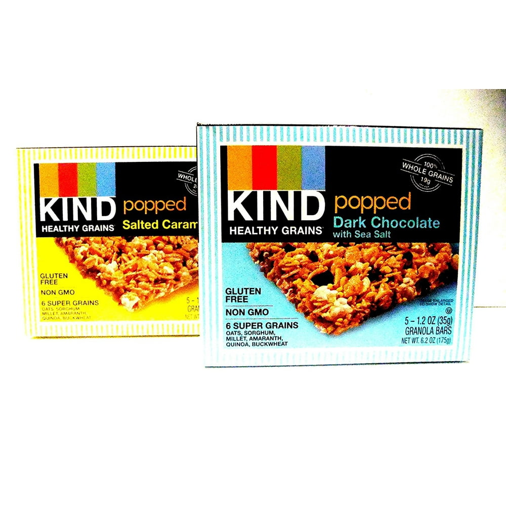 Kind Granola Bar Variety Pack 2 Flavors ( Pack of 4 ) Assortment
