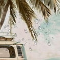 thumbnail image 5 of Orinice Palm Tree Bathroom Decor Set with Hooks, Colorful Luxurious Graphic Print Polyester Fabric Shower Curtain Set, 100% Polyester Washable Shower Curtain 60x72, 5 of 7