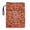 Orange Spiderweb Pouch, variant on HELLHERO Classic Zipper Bag with Pocket Polyester Fabric Protector Wrap Bag Decorative Design Hardcover Notebook Bible Journal for Teachers 8.66 x 11.42, Fallen Leaves