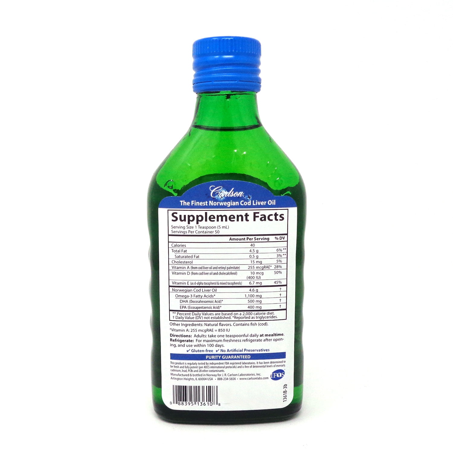Cod Liver Fruit Splash - 8.4 Fluid Ounces