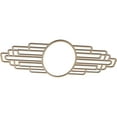thumbnail image 2 of 40"W x 20"H x 11"IW x 19"IH x 1/4"T Elizabeth Wood Fretwork Pierced Ceiling Medallion, Birch, 2 of 3