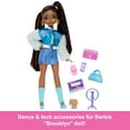 thumbnail image 5 of Barbie Dream Besties Barbie “Brooklyn” Fashion Doll with 8 Video & Music Themed Accessories, 5 of 8