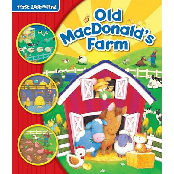 Pre-Owned Old MacDonald's Farm - Seek and Find Activity Book, 9781642690798, 1642690791, Paperback,