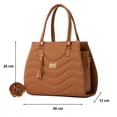 thumbnail image 3 of Bolsa para mujer FANA Alissa Color Camel Reforzada M3766!!!, 3 of 3
