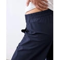 thumbnail image 4 of UZMOG Pants for Women, Barrel Pants Women Elastic Waist Tapered Leg Baggy Mid Rise Travel Work Casual Trousers Lounge Pants with Pockets, 4 of 8