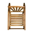 thumbnail image 6 of Gewnee Sunview Logan Solid Teak Outdoor Reclining Rocking Chair for Porch Garden Backyard and Indoor, 6 of 11