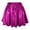 Hot Pink, variant on Ediodpoh Carnival Skirts for Women Fashion High Waist Pleated Solid Color Loose Metallic Sparkly Flared A Line Mini Skort Mini Skirt Coffee XL