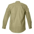 thumbnail image 3 of TAG SAFARI Adult Male Shooter Long Sleeve Shirt, Color: Khaki, Size: S, 3 of 3