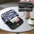 thumbnail image 4 of ZUXONGSY Chicken Flower Print Shoulder Handbag for Women Mini Crossbody Bag Lightweight Satchel with Adjustable Wide Strap for Shopping Working, 4 of 7