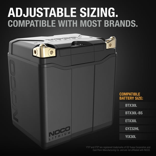 NOCO Lithium NLP30 Group 30 700A 12V 8Ah Lithium Powersport