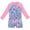 Type P, variant on GYRATEDREAM Toddler Baby Girl One Piece Swimsuit Kids Mermaid Zipper Long Sleeve Swimwear Girls UPF Sun Proction Rash Guard Bathing Suit for 4-12 Years