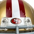 thumbnail image 4 of Réplica del casco de fútbol americano Riddell NFL San Francisco 49ers, 4 of 5