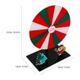 thumbnail image 2 of OUNONA Unique Design Acrylic Prize Wheel for Holiday Celebrations and Group Games, 2 of 6