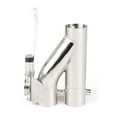 thumbnail image 2 of Thinsony Dual Valve Downpipe - Premium Stainless Steel Easy Installation Core Rod Bending Strength silver 3 inches（76mm), 2 of 6