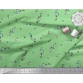 thumbnail image 3 of Soimoi Rayonne Tissu Notes Instrument de Musique Imprimé Tissu par la Cour 56 Pouces de Large, 3 of 5