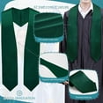 thumbnail image 5 of Endea Graduation Hunter Green Graduation Stole, 5 of 6