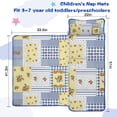 thumbnail image 5 of Pioneer Flower Floral Print Pattern Toddler Nap Mats for Kids Preschool,Sleeping Mat Bag or Kids,Toddler Sleeping Bag,Toddler Nap Mat or Daycare, 5 of 6