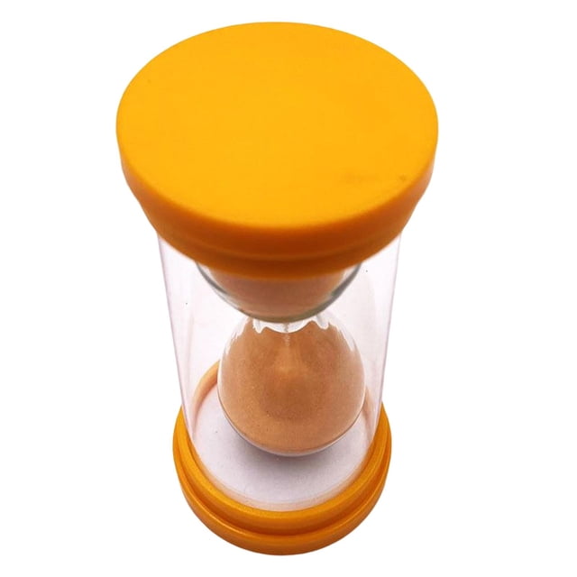 Reloj de arena con temporizador de 3, 5 y 10 minutos para decoración del hogar, escuela y aula. 5 minutos