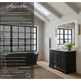 thumbnail image 5 of Ancerre Designs Audrey 48" Wood Bathroom Vanity Set in Black Onyx, 5 of 16
