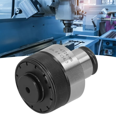 

Higoodz Tapping Tool Tapping Collet Chuck Holder Overload Protection Adjustable Torsion Quick‑Change JIS‑GT24‑M6 Tap Collet Chuck