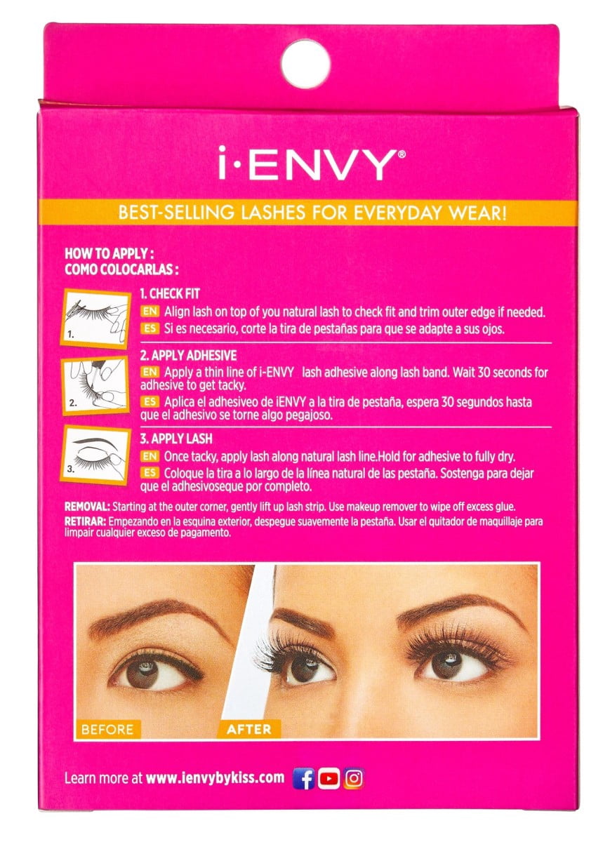 Kiss I Envy Demi Wispies 4+1 Feathery Style Lashes (Pack of 3)