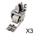 thumbnail image 1 of Prensatelas,Prensatelas para máquinas de coser industriales Cama plana,Pie guía ajustable para pespuntes acolchados,Prensatelas para cremalleras estrechas con borde decorativo,Piezas de, 1 of 8