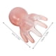 thumbnail image 3 of 2 peines masajeadores de cabeza con forma de pulpo, peine de masaje de puntos de acupresión de mano para la palma de la mano, automasajeadores para cabello, espalda, cuello y espalda, color rosa., 3 of 8