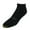 Black, variant on Men's Gold Toe 3448P Cushioned Tech No Show Socks - 6 Pack (Black O/S)