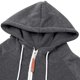 thumbnail image 3 of Pullover for Men Zip Up Mock Neck Fleece Hoodie Color Block Long Sleeve Hooded Sweatshirts Fashion Casual Sport Coats Royal Blue XXL, 3 of 5