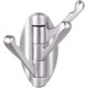 thumbnail image 1 of Gancho para toallas plegable simple en ángulo, negro mate, gancho giratorio de metal para bata, soporte para toallas de baño, soporte para abrigos, montaje en pared, 1 of 4