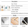 thumbnail image 4 of Space Canvas Wall Art Astronaut Poster Prints Fun Planet Drawing Rocket and Spaceship Image, Kids' Room Wall Decor for Kids' Rooms and Bedrooms, 4 of 6
