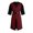 A90 Red, variant on Halloween Costumes For Men Color Block Samurai Robe Medieval Knight Cosplay Outfit Stage Performance Fancy Dress For Adults Halloween Costume Red XXL