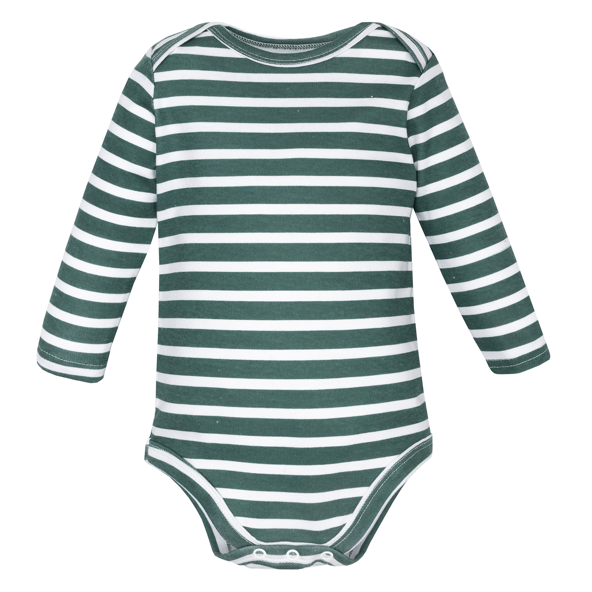 Hudson Baby Infant Boys Cotton Long-Sleeve Bodysuits 3-Pack, Hear Me Roar Dino, 6-9 Months