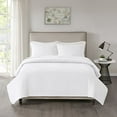 thumbnail image 2 of 510 Design Otto 3 Piece Soft Reversible Quilt Set Coverlet Bedding Full/Queen Size White, 2 of 4