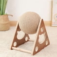 thumbnail image 3 of Bola Para Rascar Gatos Bola De Garra De Sisal Bola De Garra De Molienda Resistente Al Desgaste Suministros Para Mascotas De Juguete Para Gatos Kearding PT001225-00, 3 of 7