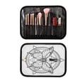 thumbnail image 2 of Iauyy 3 Piece Large Portable Hanging Toiletry Bags for Travel,Foldable Makeup Organizer with Multiple Compartments for Men&Women，Sacred Symbol, 2 of 9