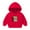Red, variant on Odeerbi Baby Boys Girls Coats Outerwear Jackets Winter Kids Hoodies Hoody Children Dinosaur Cartoon Pullover