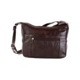 thumbnail image 2 of Women's Leather Organizer Purse Shoulder Bag Multiple Pockets Cross Body Handbag, 2 of 5