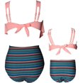 thumbnail image 6 of Girls Swimsuit Two Pieces Bikini Set Ruffle Falbala Swimwear Bathing Suits, 6 of 7