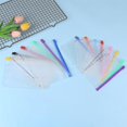 thumbnail image 2 of 9pcs Binder Pockets A6 Size Multicolor Zipper Folders For 6-ring Binder Notebook Loose Leaf Bags, Waterproof Pvc Pouch Document Filing Bags, 2 of 5