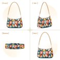 thumbnail image 7 of FORMRS Womens Shoulder Bag with Chain Strap Clutch Purse Cute Tote Handbag, Yellow Checkered Daisy, 7 of 7