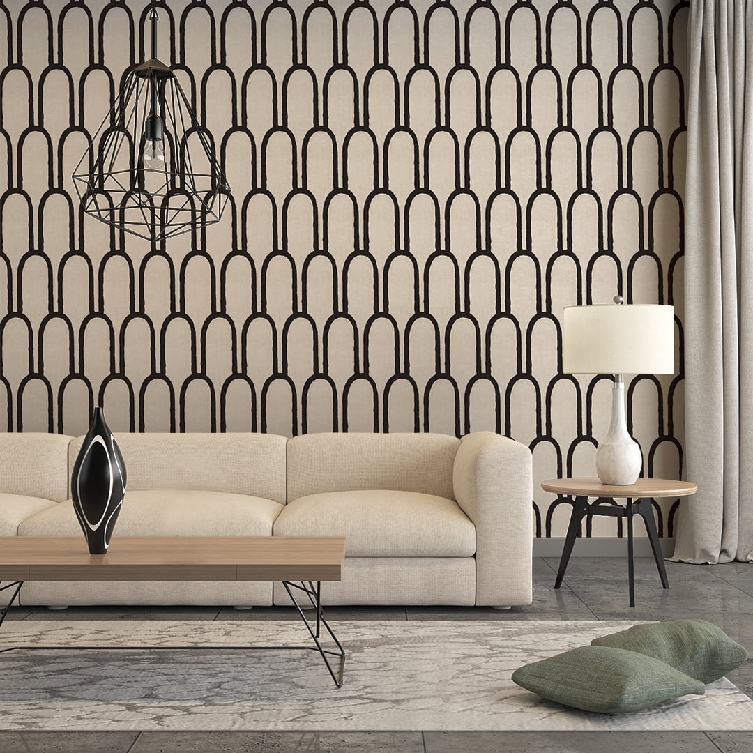 Tempaper x She She Queen Emma Salt Removable Peel and Stick Wallpaper, 20.5" x 16.5'