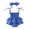 Blue, variant on Splozh Newborn Girl Clothes Baby Girl Sleeveless Star Prints Independence Day 4th Of July Romper Bodysuits Headbands Set Red,6-9 Months