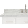 thumbnail image 6 of Ariel D037srcwovo Kensington 37" Free Standing Single Oval Basin Vanity Set - Grey, 6 of 7