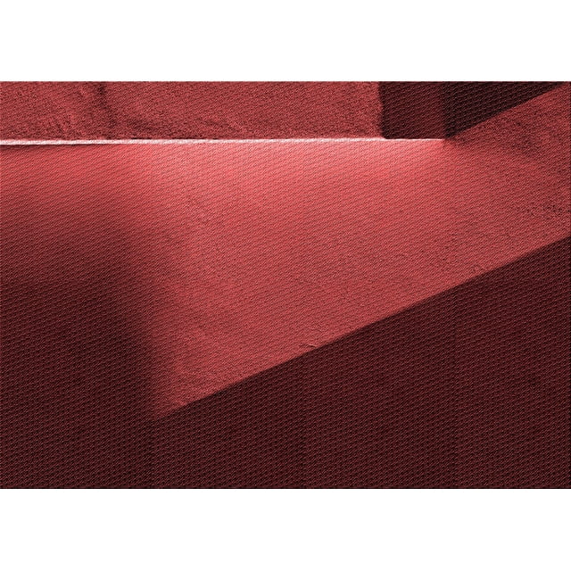 Ahgly Tapis Rectangulaire Lavable en Machine Intérieur Transitionnel Rouge Bordeaux, 3 Pieds x 5 Pieds