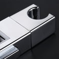 thumbnail image 4 of MYG Porte-Tête de Douche Chromé ABS Bracket kit de Rail de Colonne Montante Rectangulaire, 4 of 10