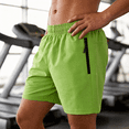 thumbnail image 3 of ZROVA 3-Pack Men's Athletic Shorts 100% Polyester Lightweight Breathable Moisture Wicking with Pockets, 3 of 6