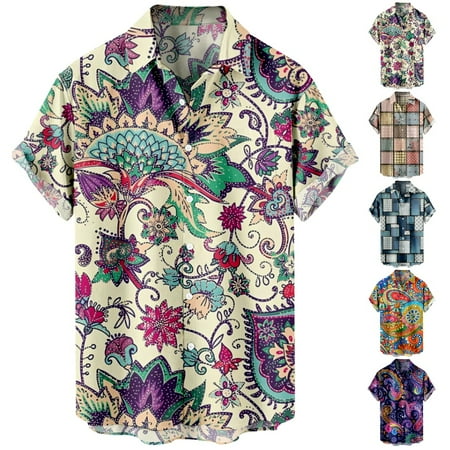 

Men Dad Short Sleeve Shirt Regular Cheap Costume for Teen and Adult